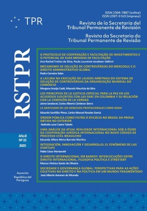 A lacuna na execução de laudos arbitrais do sistema de solução de controvérsias da Organização Mundial do Comércio